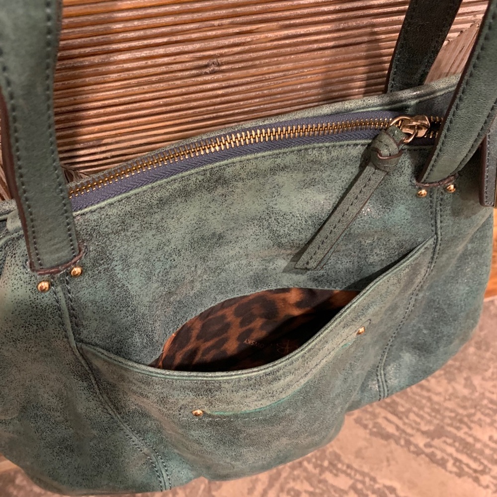 B. Makowsky 100% leather handbag - Picture 5 of 8